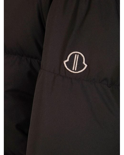 Moncler Black Nylon Blouson Jacket