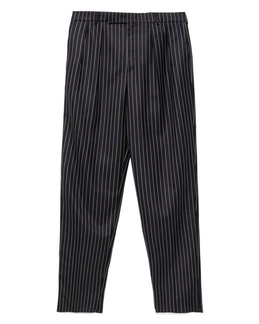Céline Blue Wool Trousers for men