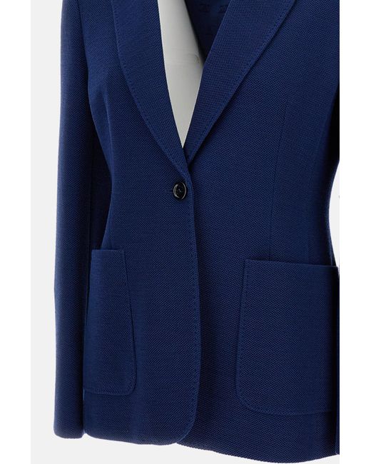 Max Mara Bluette Utility Jersey Jacket