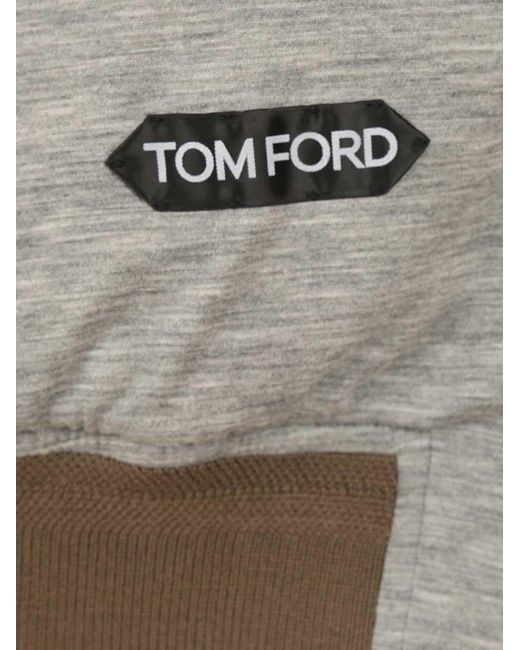 Tom Ford Green Jacket With Cashmere Lining for men
