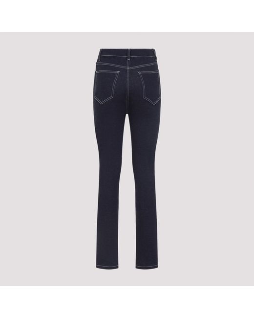 Celine Women's Blue Skinny Jeans