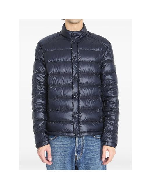 Moncler Blue Winter Jackets for men