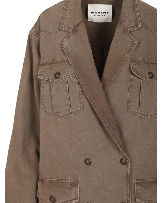 Isabel Marant Brown Light Jacket "Nevala"