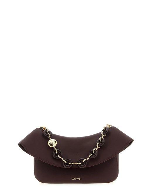 Loewe Brown 'Ola' Medium Shoulder Bag
