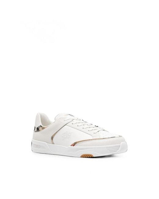 Burberry White Trainers for men