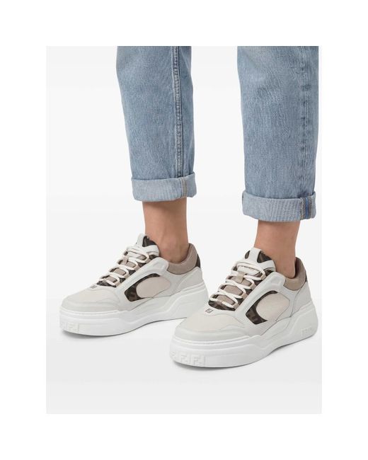 Fendi White Sneakers for men