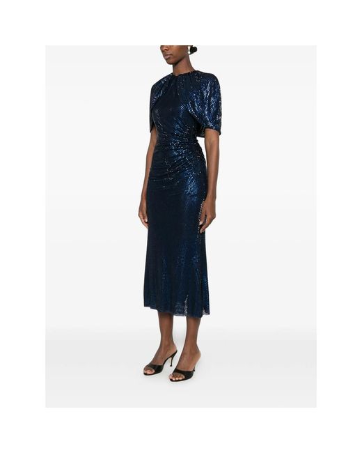 Self-Portrait Blue Dresses