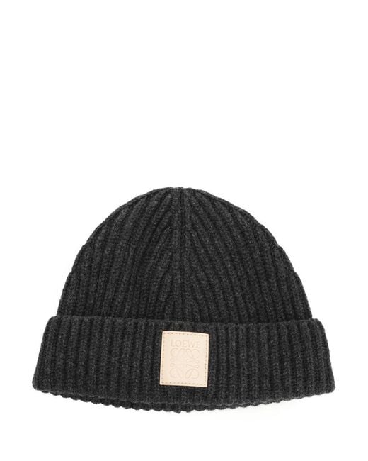 Loewe Black Cashmere Hat