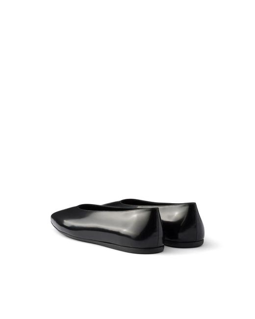 Prada Black Ballet Flats