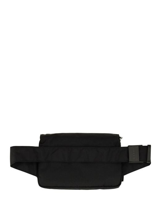 Marni Black Pouch "Cityscape" for men