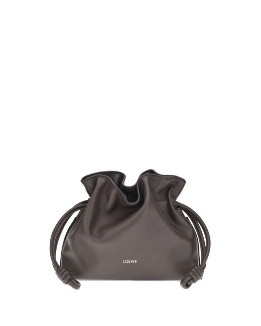 Loewe Black Flamenco Mini Pouch Bag