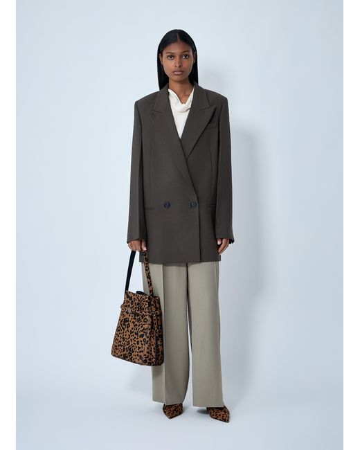 Totême Gray Shield Blazer