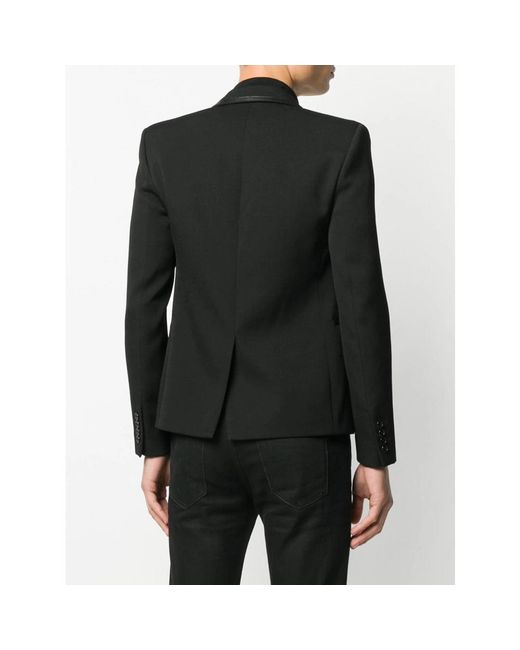 Saint Laurent Black Jackets for men
