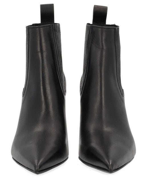 Rick Owens Black Ankle Sharp" Boot