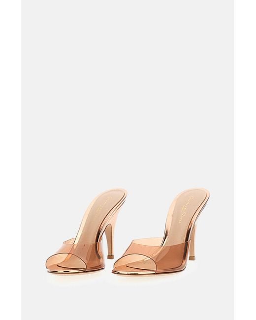 Gianvito Rossi Natural Sofia Mule