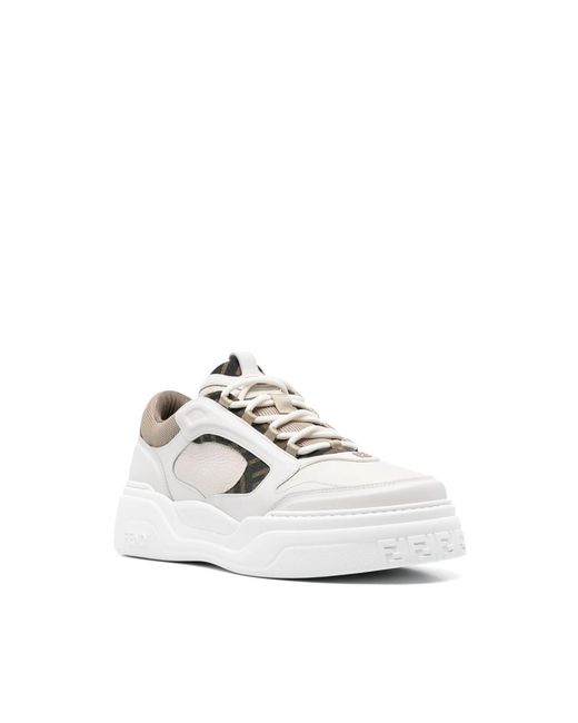 Fendi White Sneakers for men
