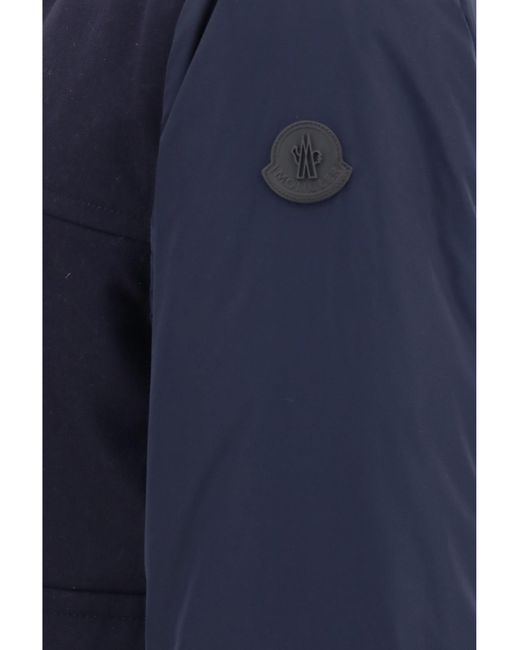 Moncler Blue Urvalis Jacket for men