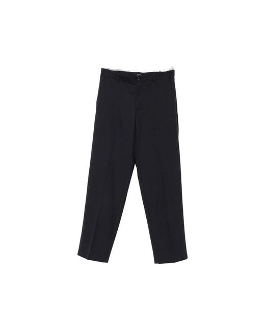 A.P.C. Black Trousers for men