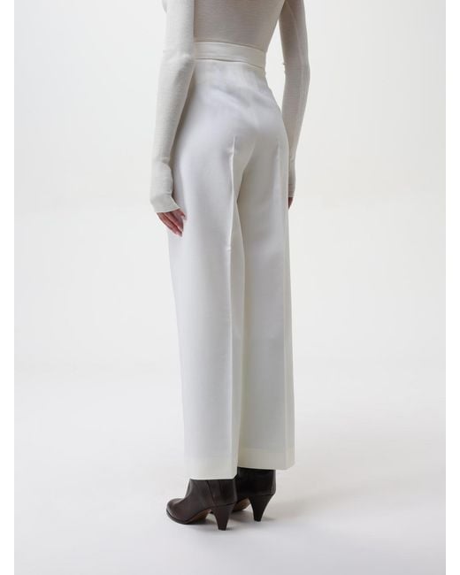 Max Mara White Pants
