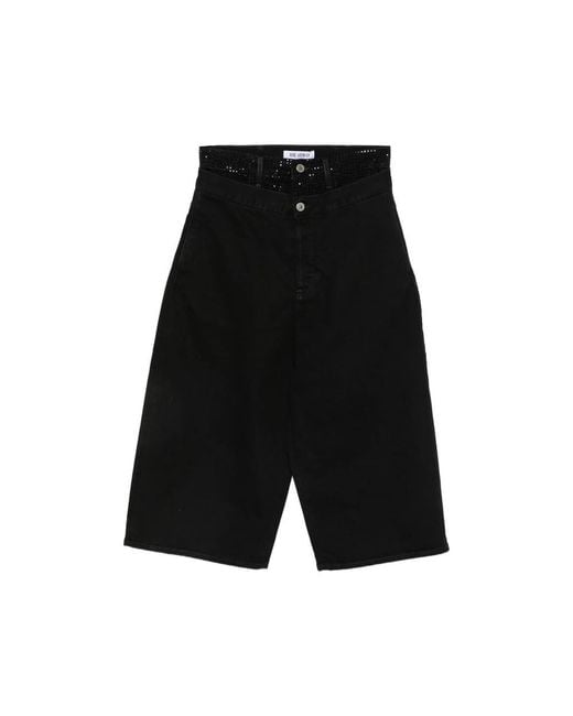 The Attico Black Denim
