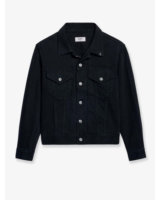 Céline Blue Trucker Denim Jacket for men