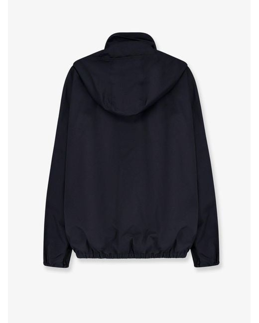 Céline Blue Windproof Nylon Jacket for men