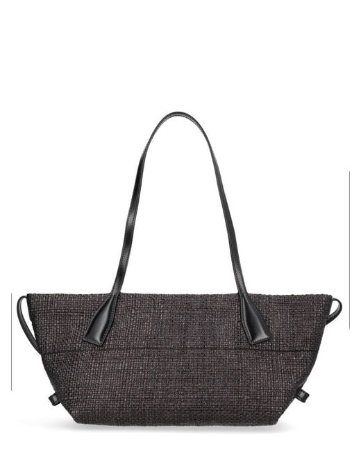 Balmain Black Small "track" Bag