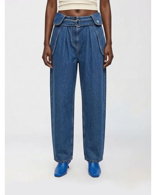 Loewe Blue Jeans Gnawed for men