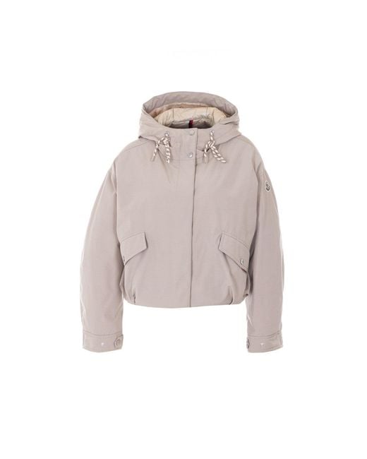 Moncler Gray Eucalyptus Down Jacket