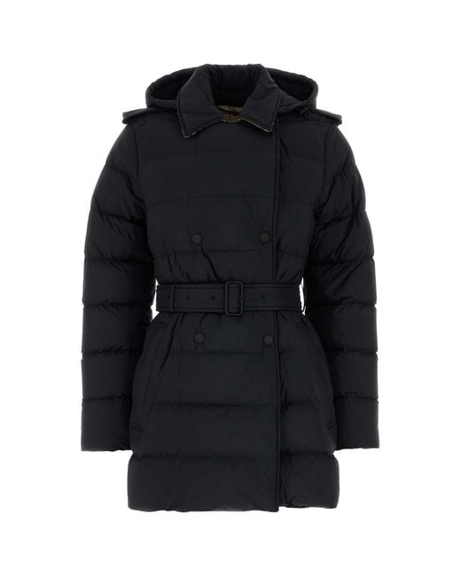Burberry Black Midnight Nylon Down Jacket