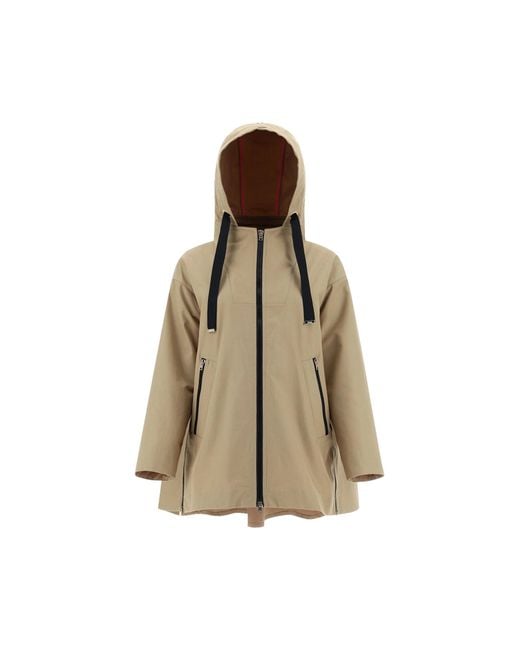 Herno Natural Flared Jacket