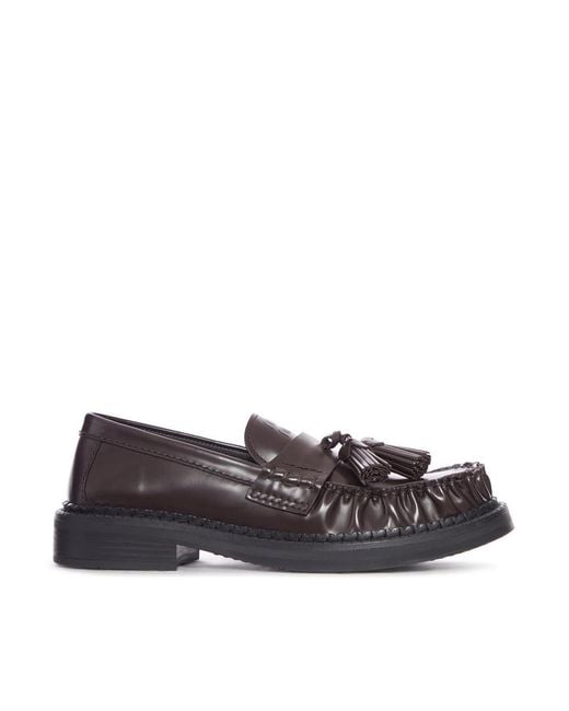Miu Miu Multicolor Leather Loafers