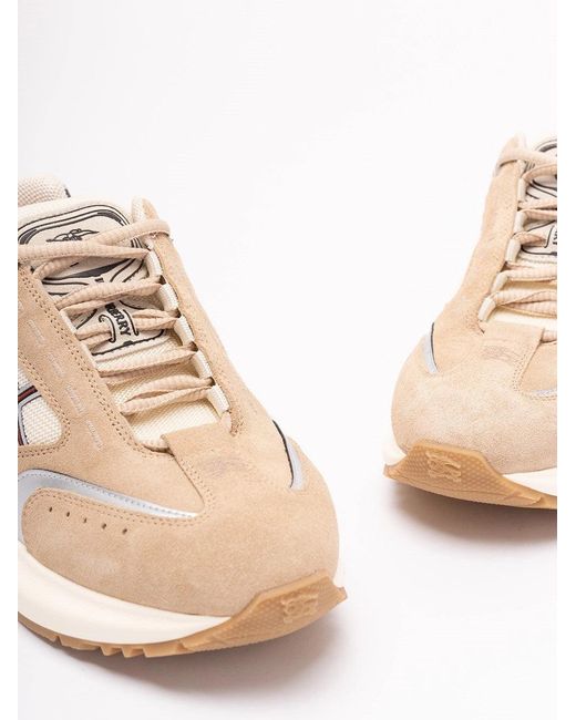 Burberry White Eclipse Sneakers