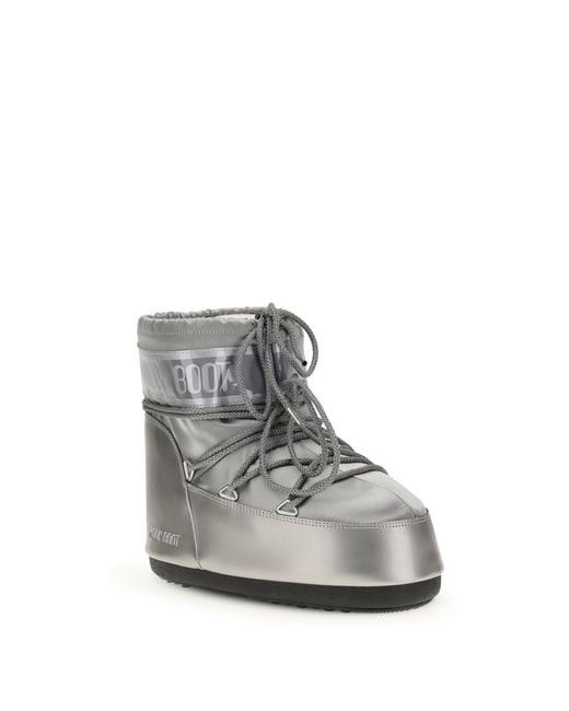 Moon Boot White Icon Glance Boots