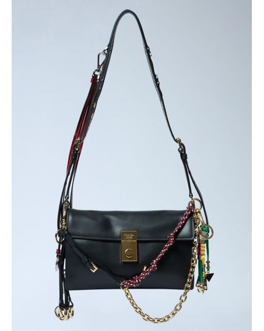 Prada Blue Small Soft Sound Crossbody Bag