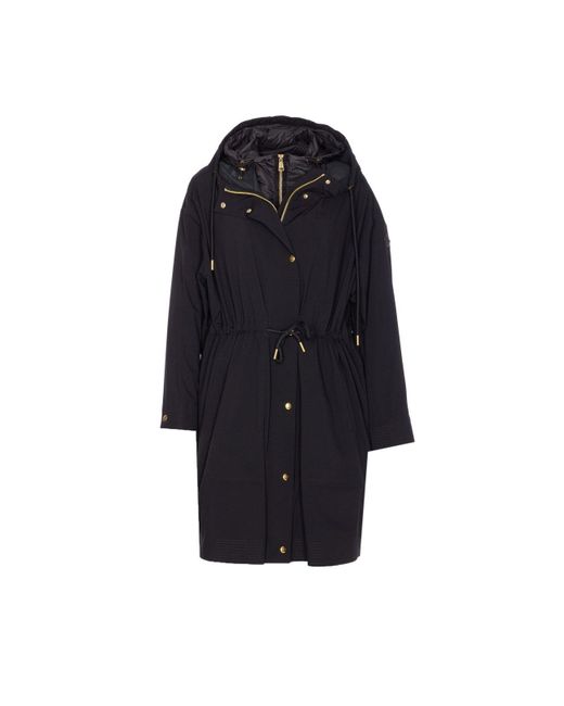 Moncler Blue Sainbel Long Parka