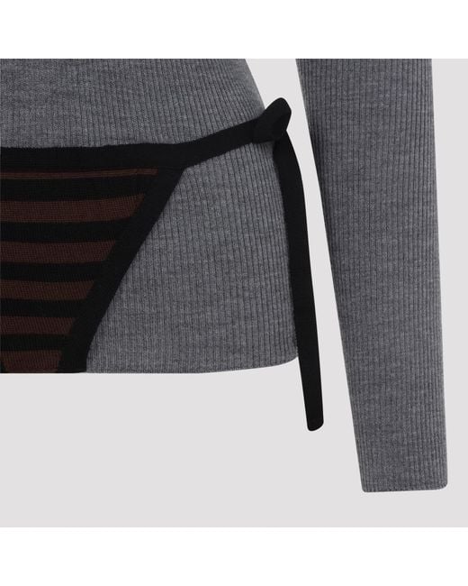 Moschino Black Turtleneck