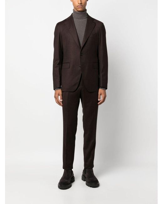 Tagliatore Gray Wool Turtleneck for men