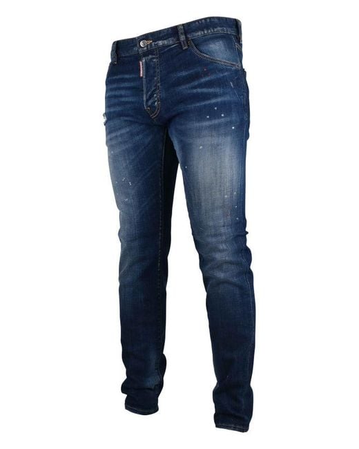 DSquared² Blue Teddy Jean for men