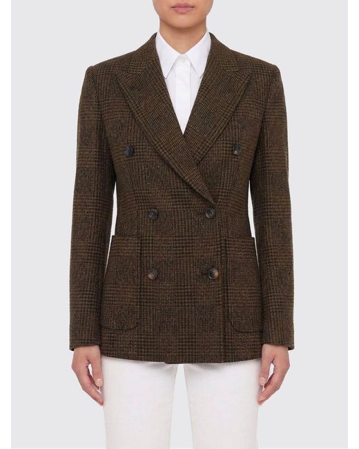 Max Mara Brown Jacket Dark