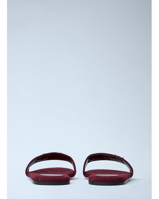 Gucci White Horsebit Slides