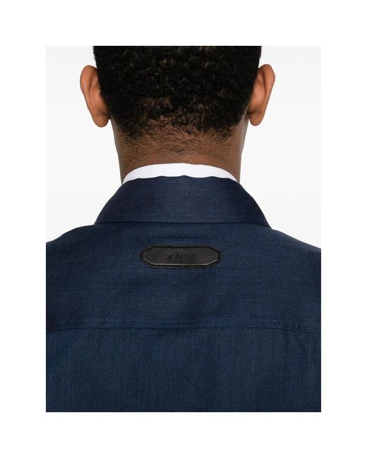 Brioni Blue Jackets for men