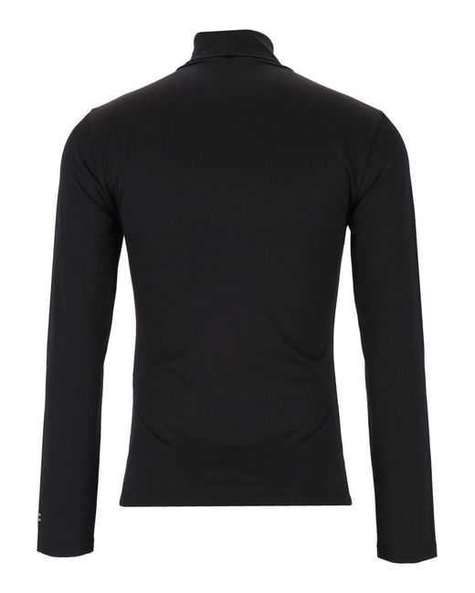 Céline Black High Neck Top for men