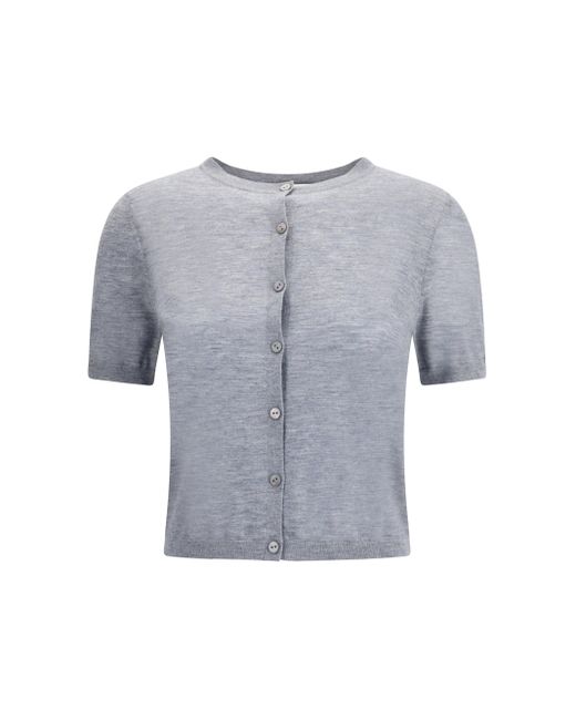 Lisa Yang Gray Charlotte Cardigan