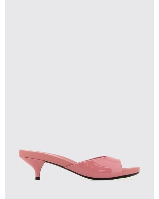 Prada Pink Heeled Sandal