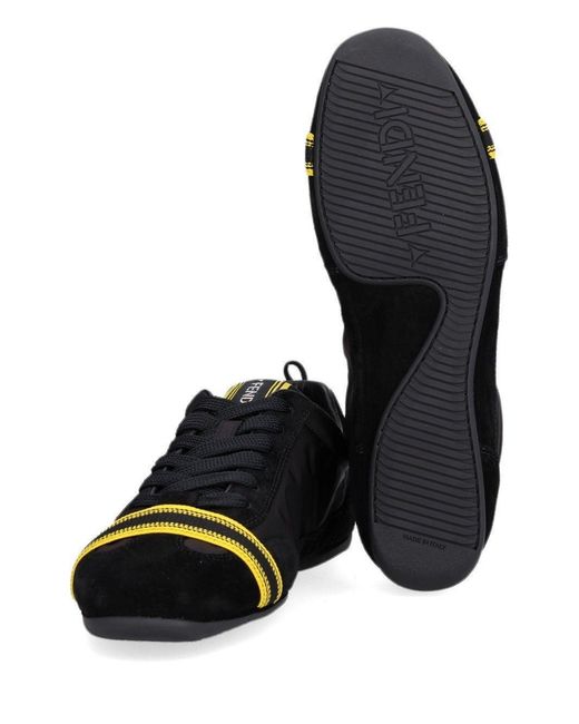 Fendi Black Wrap Sneaker for men