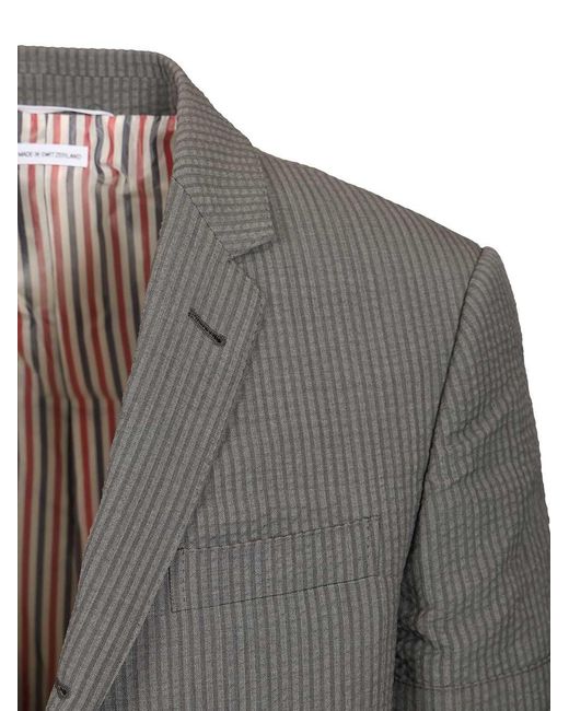 Thom Browne Gray Blazer for men