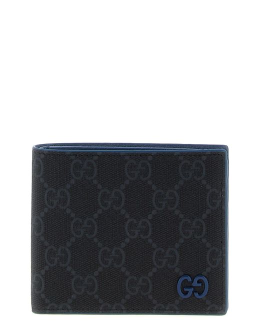 Gucci Black 'Bifold Gg' Wallet for men