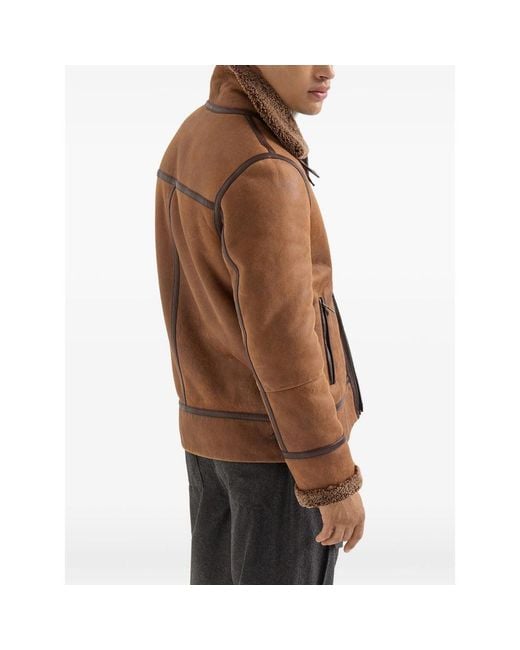 Brunello Cucinelli Brown Jackets for men