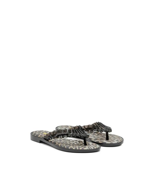Ganni Black Flip-Flops & Slides